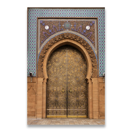 Tableau islamique portes de mosquées du Maroc décoration maison